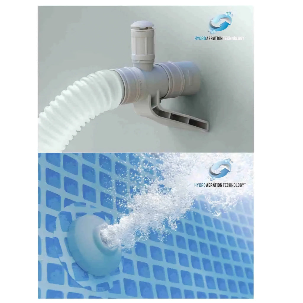 2025 Piscina Intex Prism Frame 12 pies x 39" (Filtro y Escalera Incluidos)
