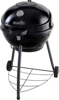 Char-Broil Kettleman Charcoal Barbecue - Kettle Charcoal Grill, TRU-Infrared Technology, Removable Ash Tray - Optimal for Outdoor, Garden & Patio Cooking