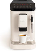CREATE / THERA MATIC TOUCH / Kaffeevollautomat gebrochenes Weiß / 20 bar, 1,5l Tank, 180g Kaffeebohnenbehälter, Dampfdüse, Touch-Bedienfeld, Selbstreinigungsfunktion, 1350W