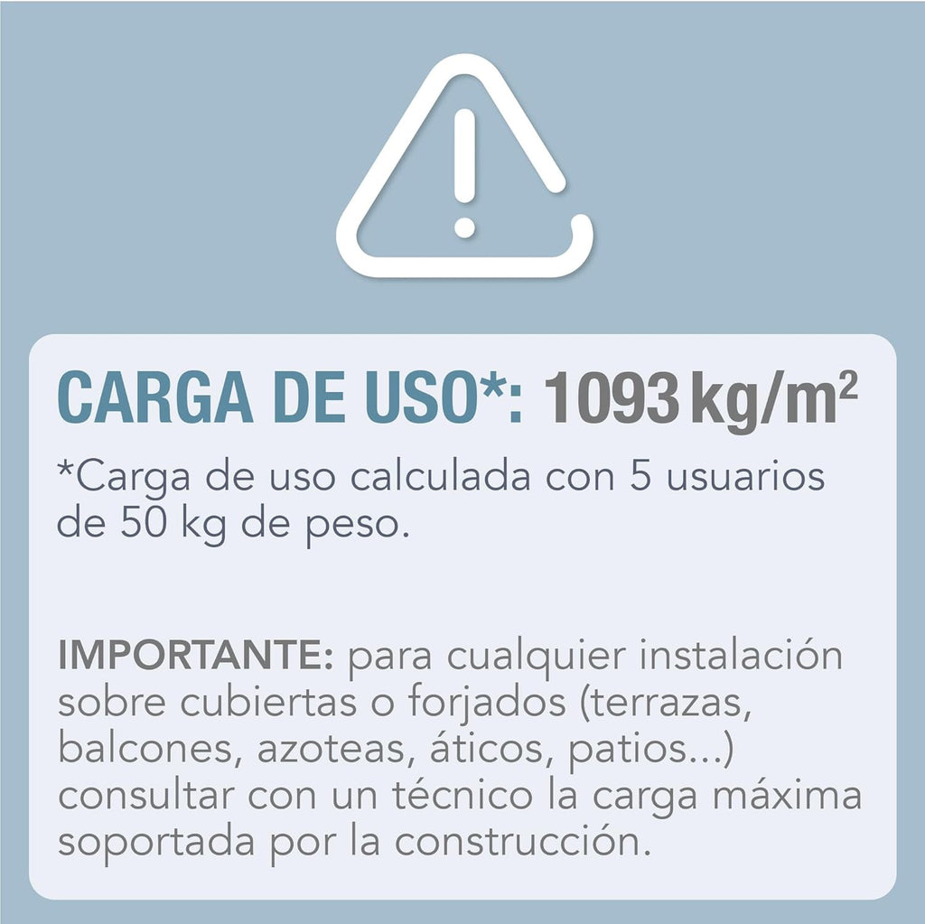 INTEX 55243 - Piscina Desmontable Rectangular con depuradora Prism Frame