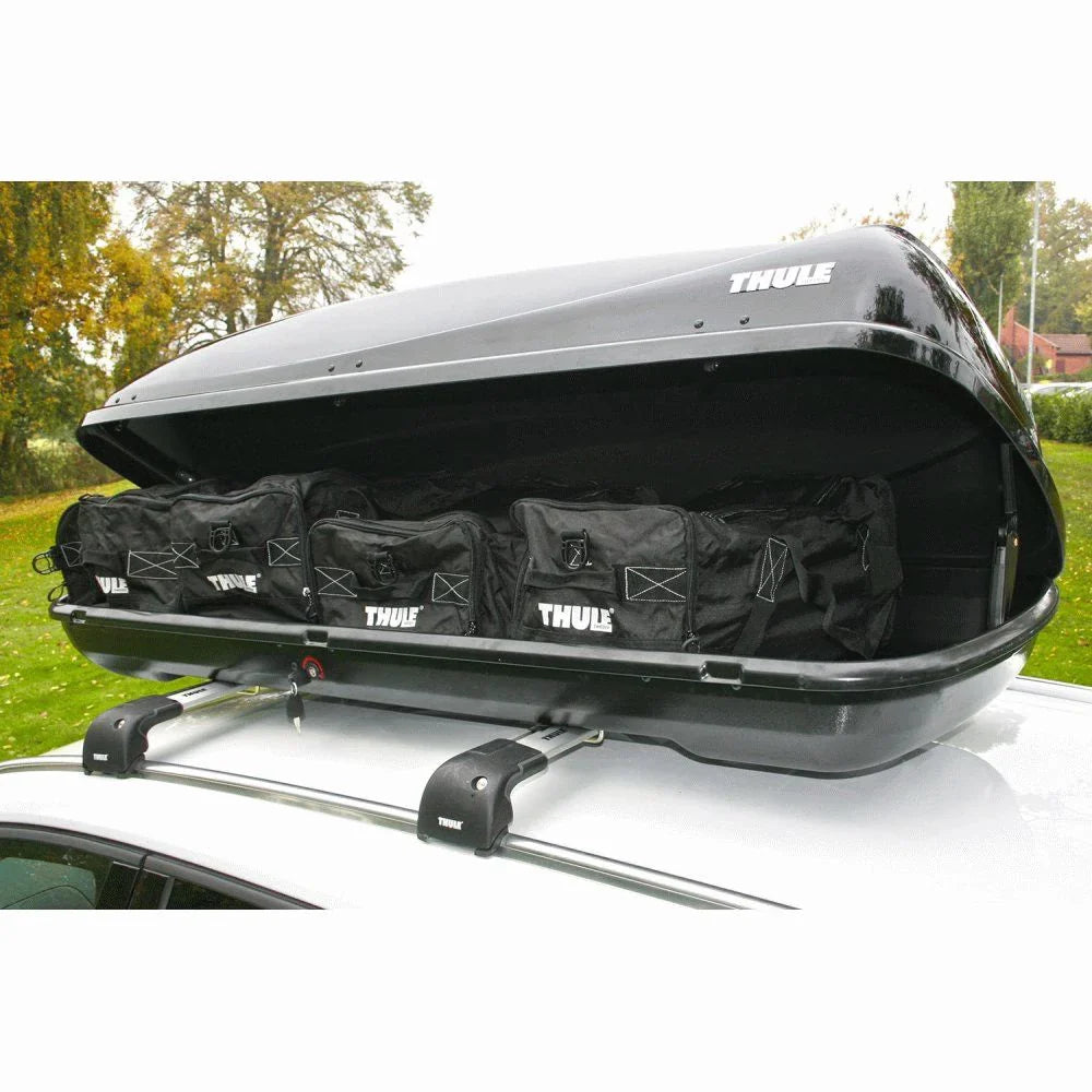 2026 THULE Ocean 200 Dachbox glänzend Schwarz – 450 Liter
