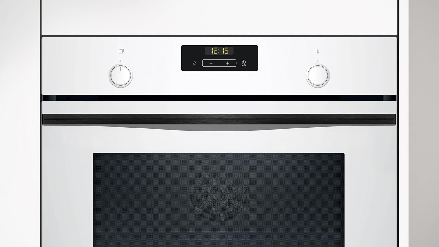 Balay – Multifunktionsbackofen, 60 cm breit, 71L, Cristal Serie, Heißluftfrittierfunktion, Aqualisis, Weiß, 3HB5159B4