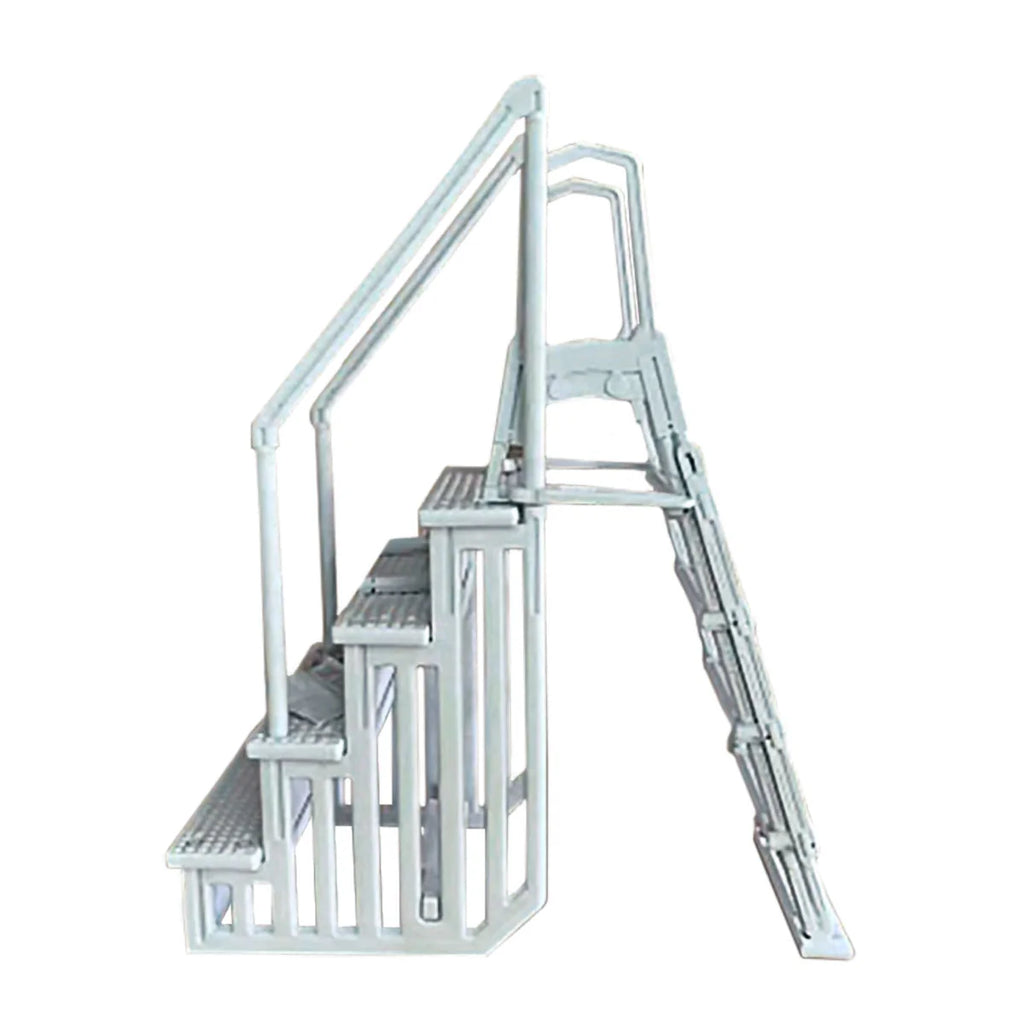 2026 DECOYTEC 71550100 Easy-Access-Sicherheitsleiter für Aufstellpools