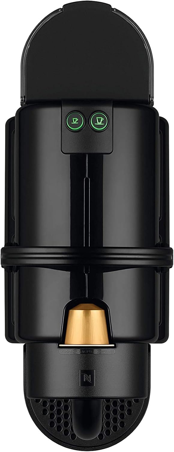 Nespresso De'Longhi Inissia EN80.B - Cafetera monodosis de cápsulas Nespresso, 19 bares, apagado automático, color negro