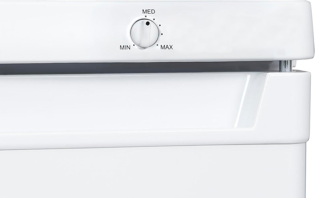 Exquisit® Gefrierschrank 91L, Weiß, Energieeffizienzklasse E, 4-Sterne-Gefrierfach, 4 transparente Schubladen, wechselbarer Türanschlag, Temperaturregelung, Maße (85,5 x 55,0 x 58,0 cm)