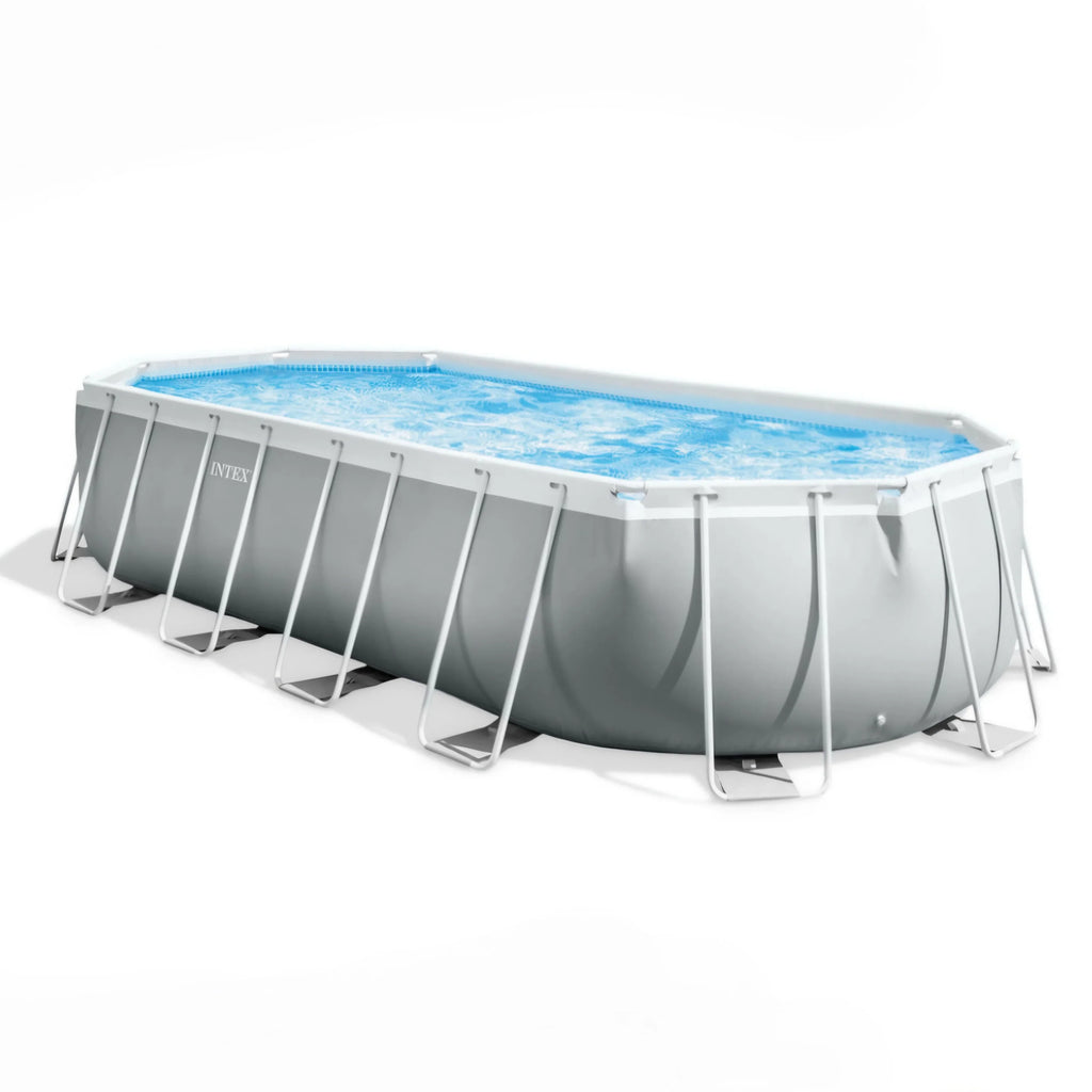 2025 Piscina Ovalada Intex Prism Frame 20 pies x 10 pies x 48 pulgadas
