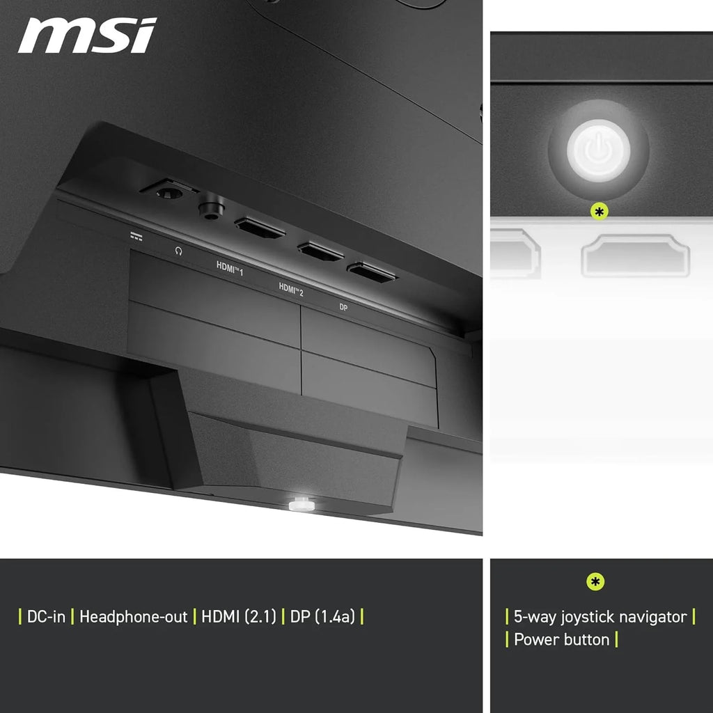 MSI MAG 273QP QD-OLED X24 Gaming Display 26,5" WQHD - Quantum Dot OLED Panel 2560 x 1440, 240Hz / 0,03ms, 99.1% DCI-P3, XXL) E≤2, DisplayHDR True Black 400 - DP 1.4a, HDMI 2.1.1
