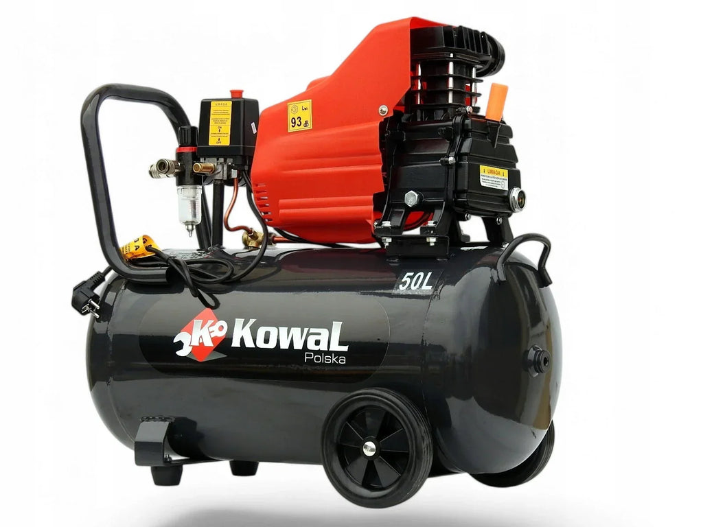 PROFESSIONELLER 12Bar 50L Öl-Kolbenkompressor Luftpumpe