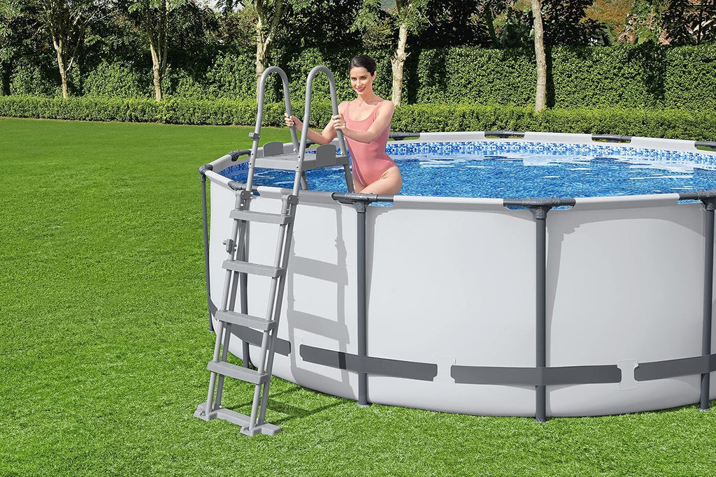 Bestway Escalera de seguridad para piscina Flowclear ™ 1,32 m