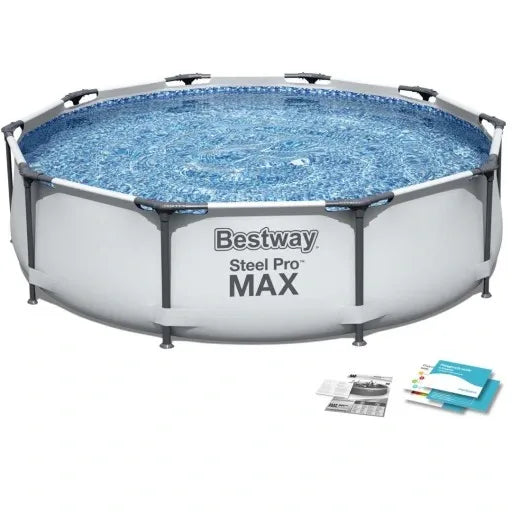BASEN OGRODOWY STELAŻOWY Z POMPĄ 305 X 76 CM FULL ZESTAW 18W1 BESTWAY