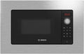 Bosch - Integrated Microwave, 800 W, 20 liters, Series 4, Grill, Black/Inox, BEL523MS0