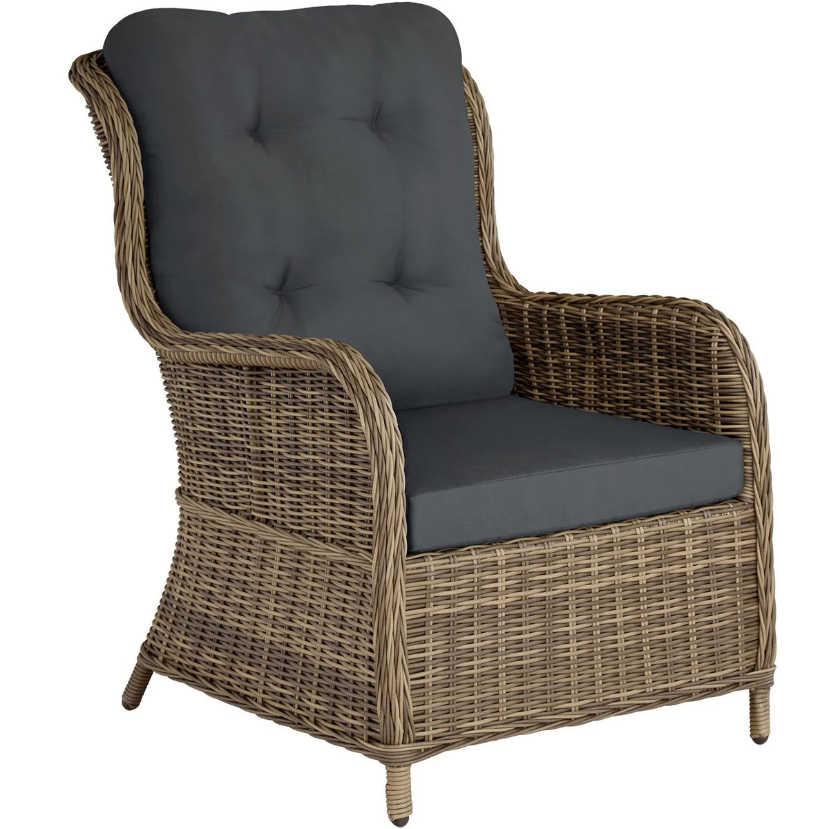 Rattan-Set Benissa – Natur