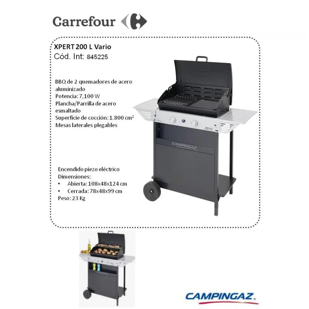 Gasgrill XPERT 200 L Vario