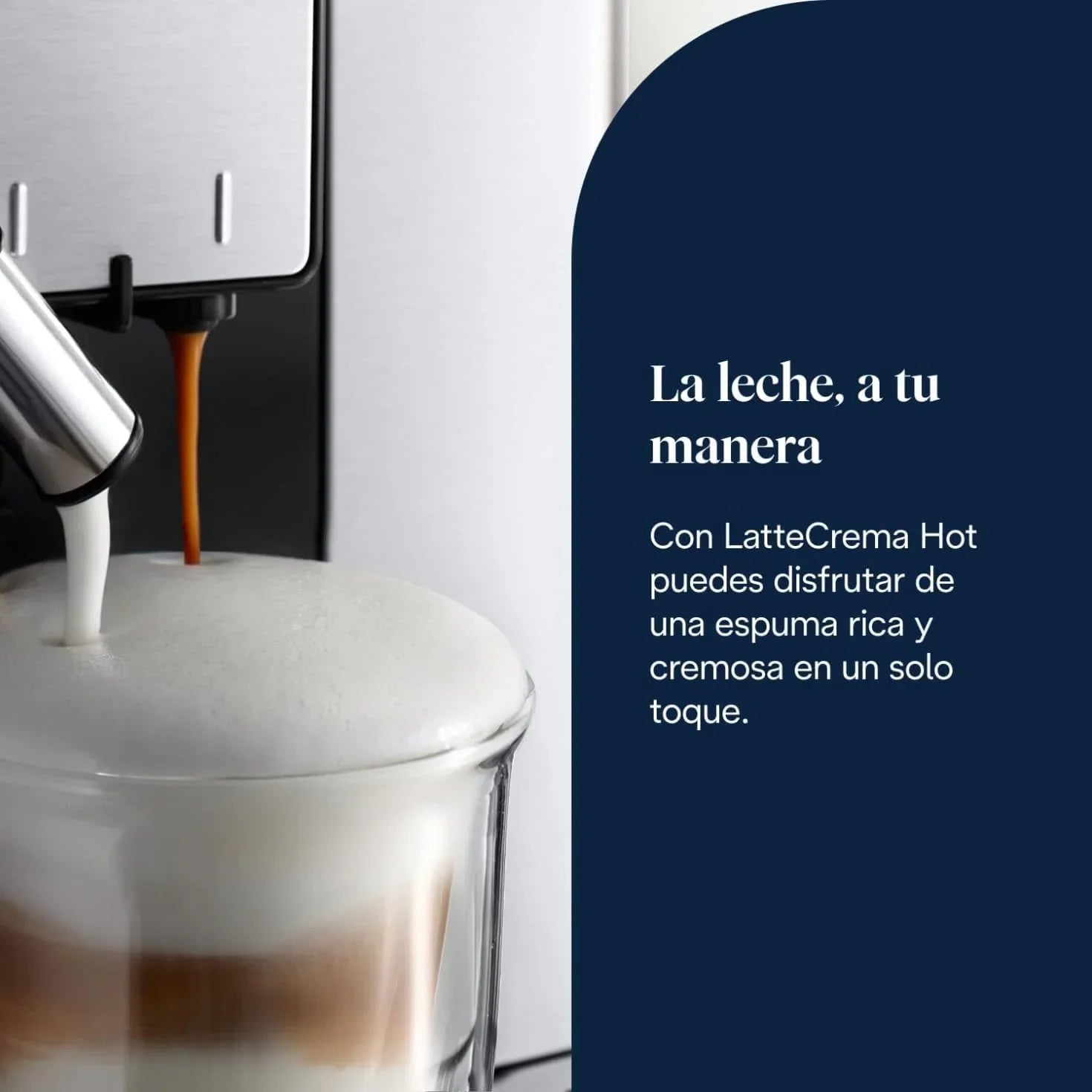 De'Longhi Perfetto Primadonna Soul ECAM612.55.SB Superautomatic Coffee and Cappuccino Coffee Maker with LatteCreme Milk System, Bean to Cup Technology, 18 Beverages, App Control