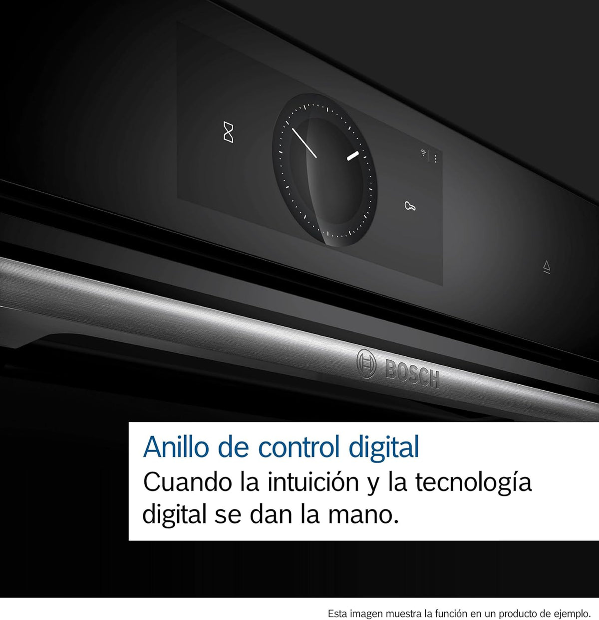 Bosch - Horno Multifunción con Vapor Añadido, 60 cm, Serie 8, Electrónica TFT TouchControl Plus, AirFry, Home Connect, Negro, HRG7361B1