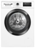 2025 Bosch WAN282K3, Serie 4, Lavadora de carga frontal, 8 kg, 1400 rpm, SpeedPerfect, máximo ahorro de energía y agua, función de añadir ropa, especialmente higiénica, AquaStop, IronAssist