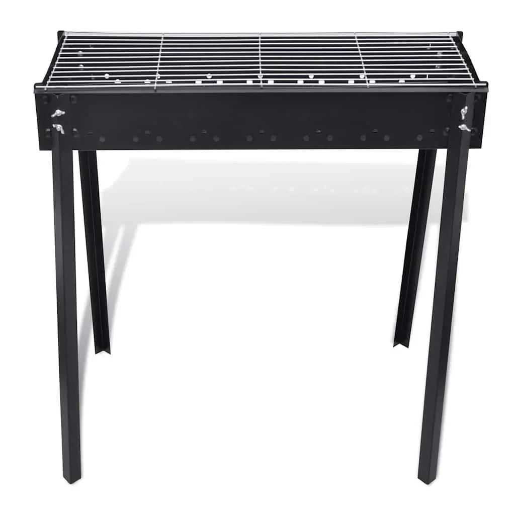 Vidaxl Holzkohlegrill Quadratisch mit Ständer