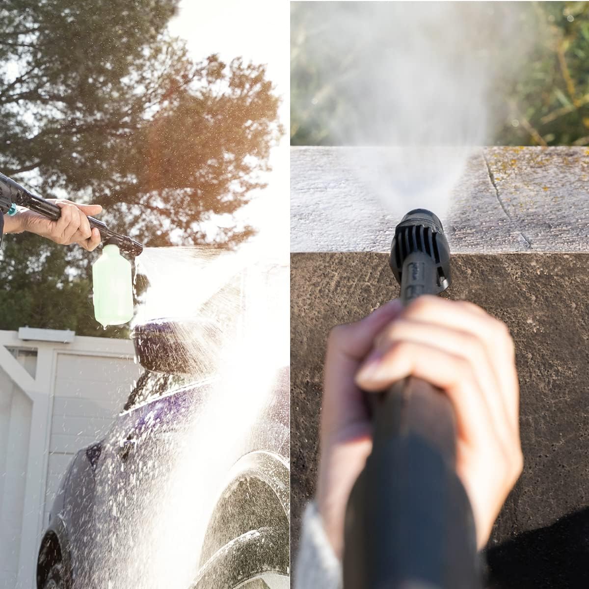 Cecotec HydroBoost 2400 AdvanceClean High Pressure Washer. 2400W, Home, Garden or Car, Flow Rate of 480l/h, 180 Pressure Bars, Aluminium Pump, Action Radius 14 m