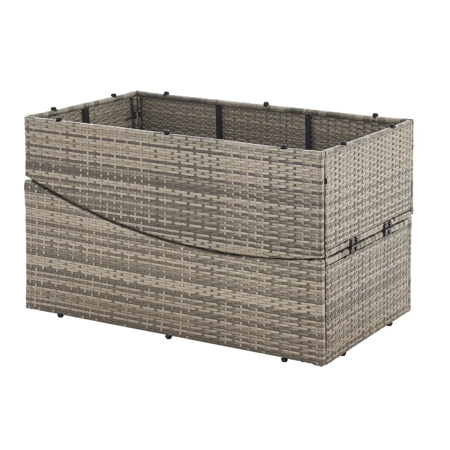 2025 Polyrattan Sonnenliege Klappbar Lamia