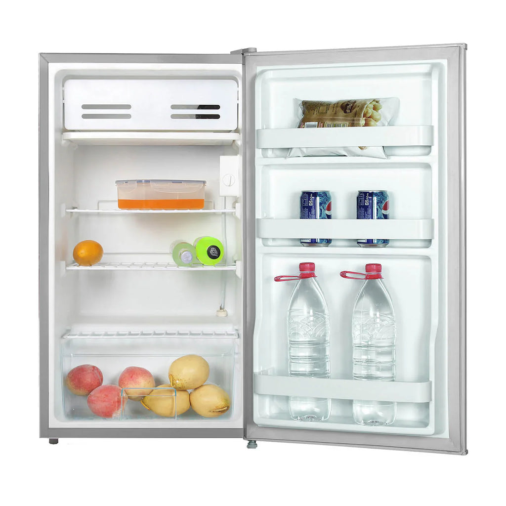 2025 Mini-Bar Gris 47,2x86 cm, 93 Liter, mit Gefrierfach