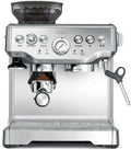 Sage - The Barista Express - Professionelle Kaffeemaschine mit manuellem Milchaufschäumer und integriertem Mahlwerk - Anpassbarer Mikro-Milchschaum - Edelstahl, Kanne mit Temperaturkontrolle