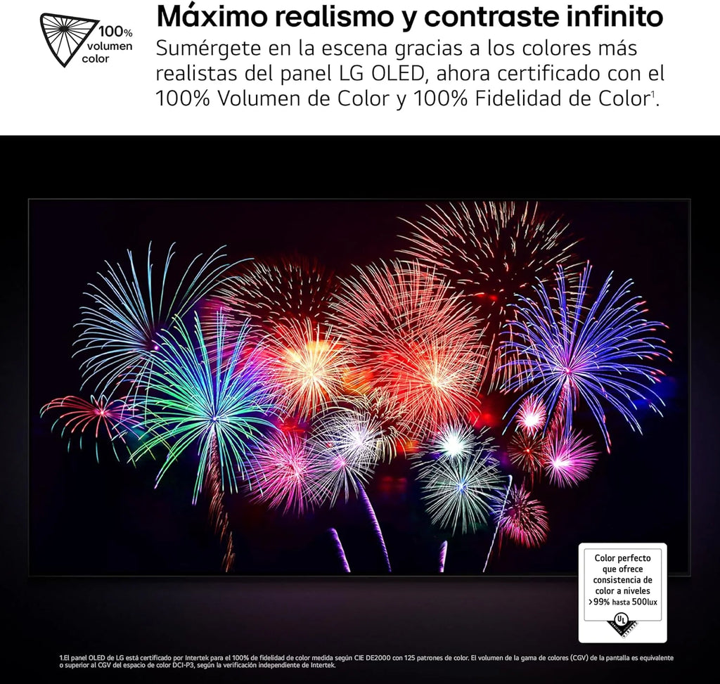 OLED48C54LA - TV 48", OLED EVO 4K, Smart TV AI C5, WebOS 25, Super Upscaling, Dolby Vision und Dolby Atmos, AMD FreeSync, Alexa/Google Assistant, Schwarz