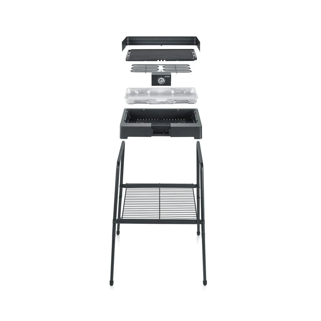 Barbacoa Con Patas Con Parrilla Acanalada 2200 W Pg 8568 Severin