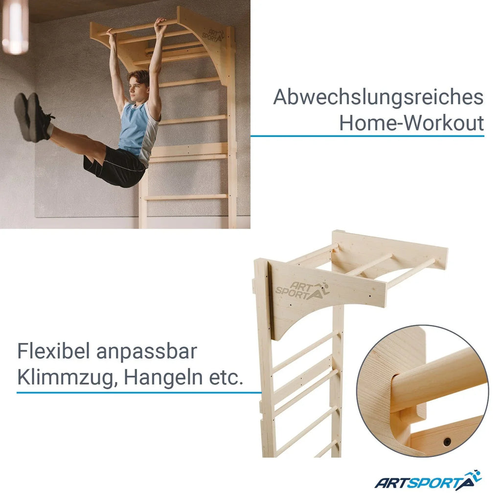 2025 Barra de Escalada de Pared para Adultos – Entrenamiento Funcional en Casa