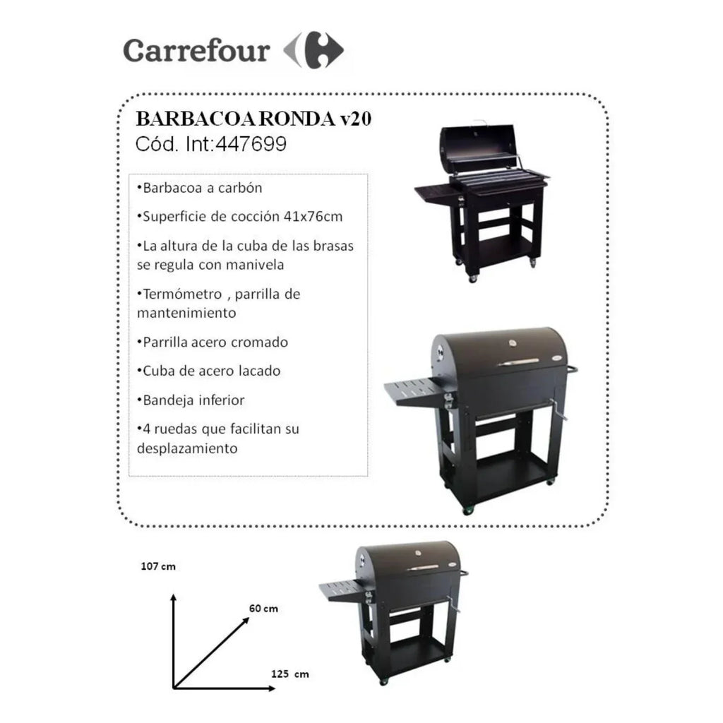 Barbacoa Mod. Ronda V-2020