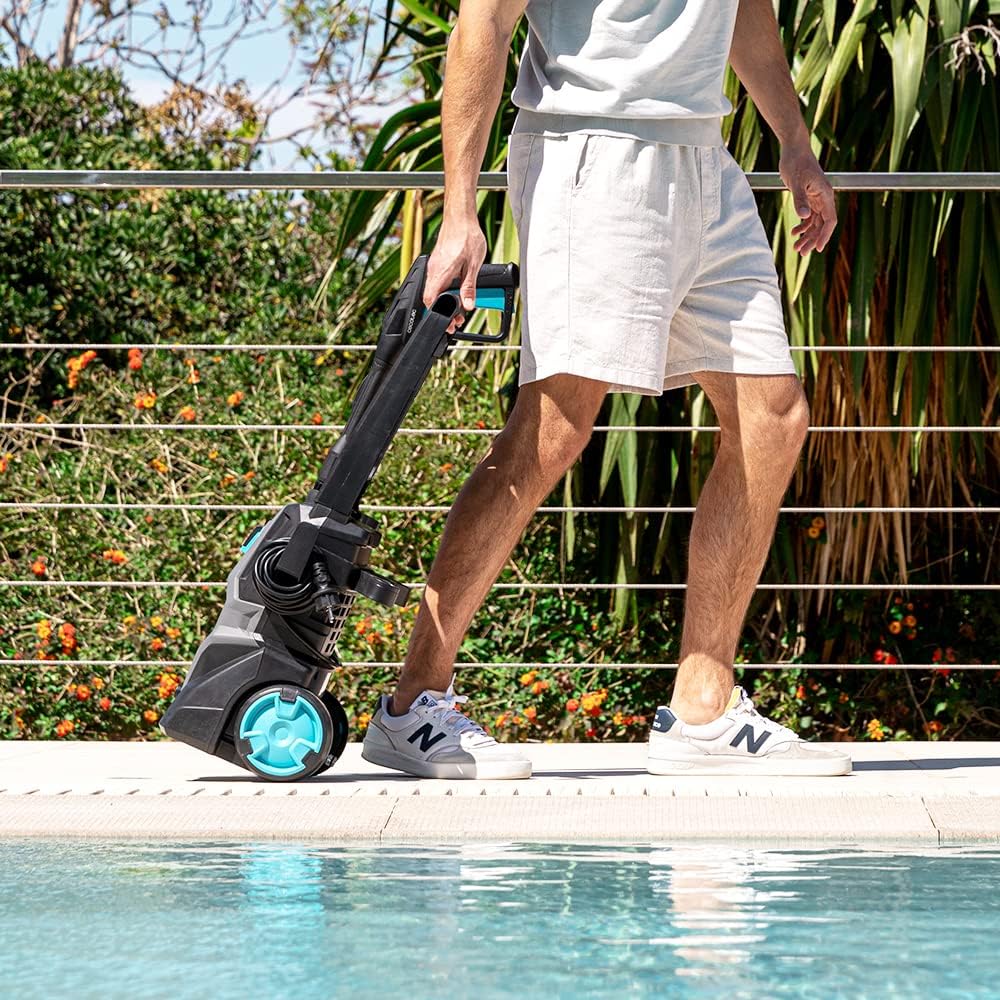 Cecotec HydroBoost 2400 AdvanceClean High Pressure Washer. 2400W, Home, Garden or Car, Flow Rate of 480l/h, 180 Pressure Bars, Aluminium Pump, Action Radius 14 m