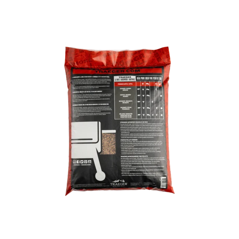 Pellets De Madera De Manzano Para Barbacoa Traeger