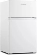 INFINITON | Frigorifico FG-A82B2P | Dos Puertas | Capacidad 85 L | Descongelación DEFROST | Alto 85 Cm | Clase Energética A+ /F | Temperatura Regulable | Color Blanco |
