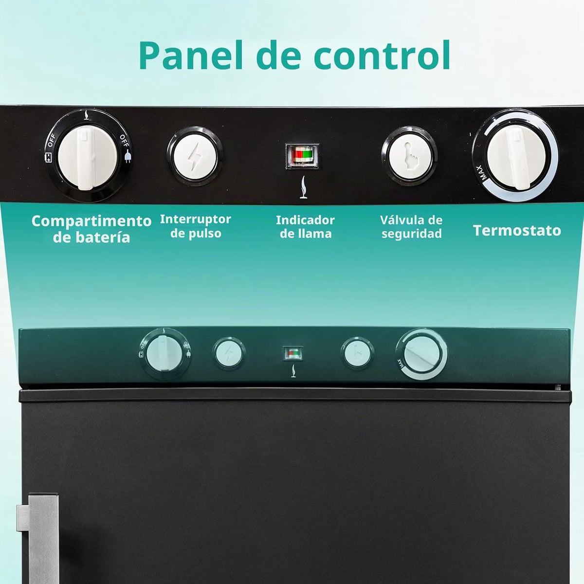 SMETA Nevera de Gas Butano, 100L con Congelador, Trivalente 12v 220v Gas, Frigorifico 12v, sin Ruido, Nevera para Furgoneta Camper Caravana Autocaravana Campo Dormitorio Oficina, Blanco