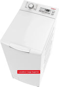 Corberó – Washing Machine Top Load 6.5 kg | CLACSM6524 | 1200 RPM | 16 Programs, Steam Function, ECO, Drum Cleaning| Delayed Start| Quick Wash | Easy Ironing | LED Indicators | White