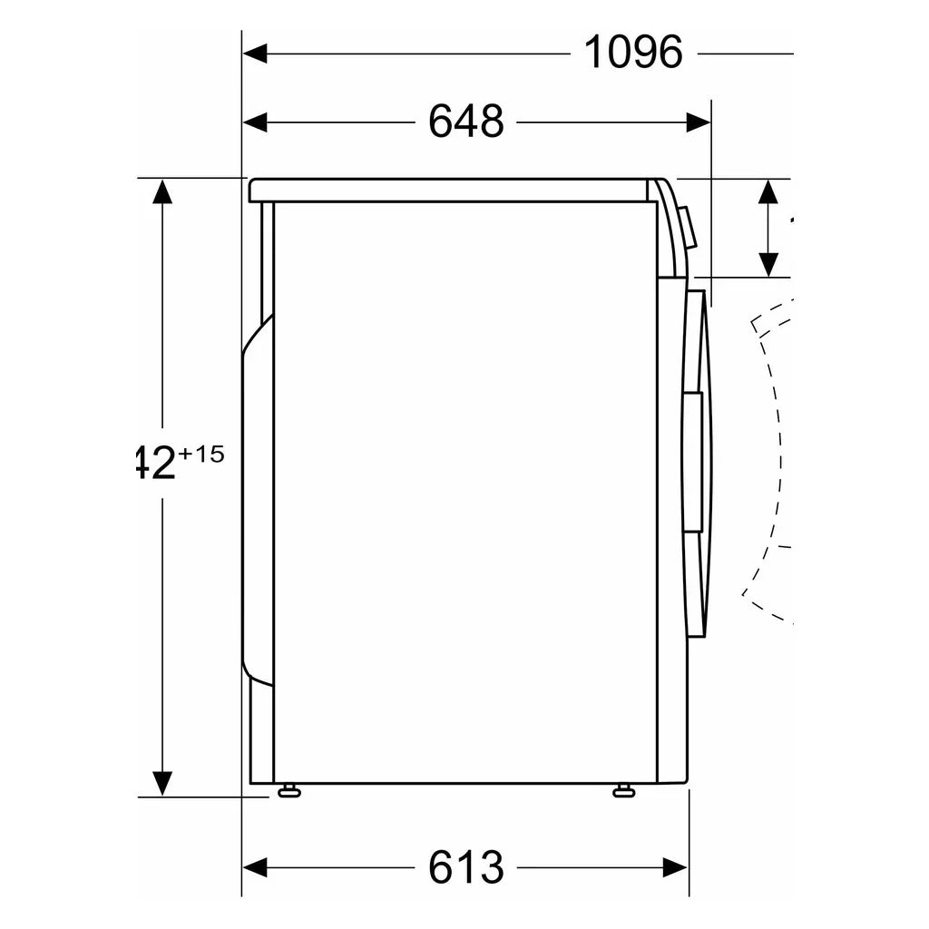 2026 Wärmepumpentrockner Bosch Serie 6 WQG235DH0 8 kg weiß A+++