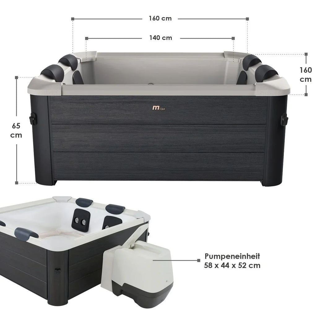 2026 Spa Whirlpool Oslo con iluminación LED