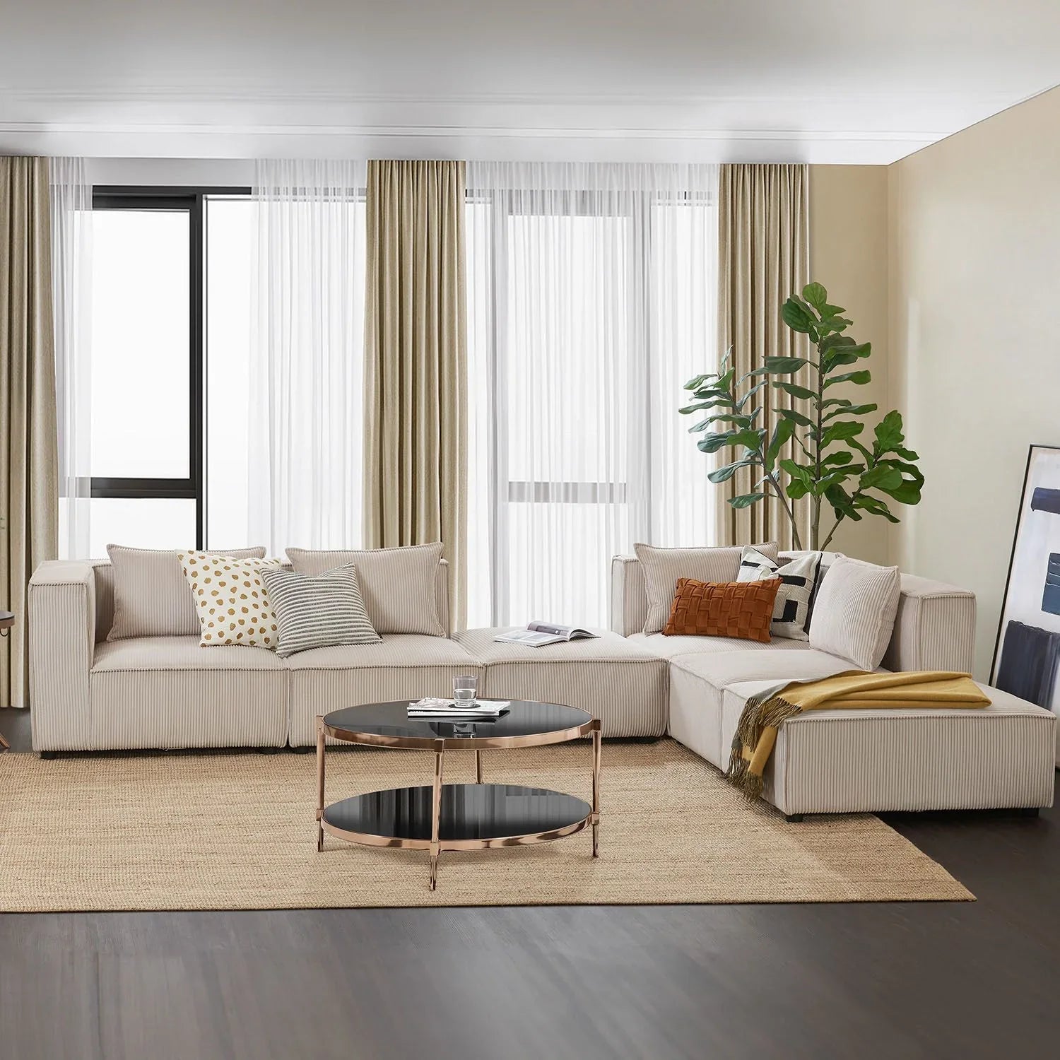 2025 Sofá modular Domas XXL – salón modulable
