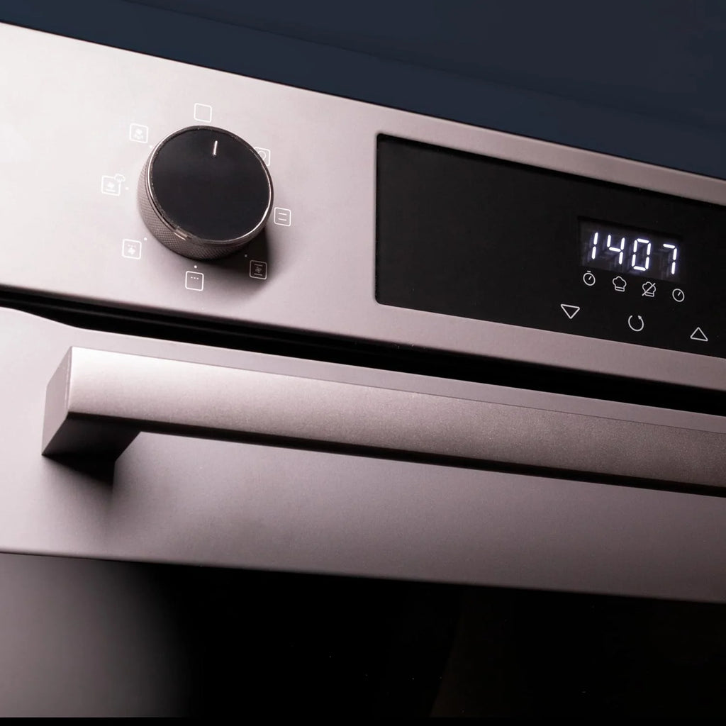 Cecotec Horno Multifunción Integrable 60cm Bolero Hexa M226000 Matt A. 2800W, 72L, 7 Funciones, Modo Grill, Fan Assisted Grill, Modo Convección, Defrost, Steam Base X2, Steam EasyClean, Steam Assist