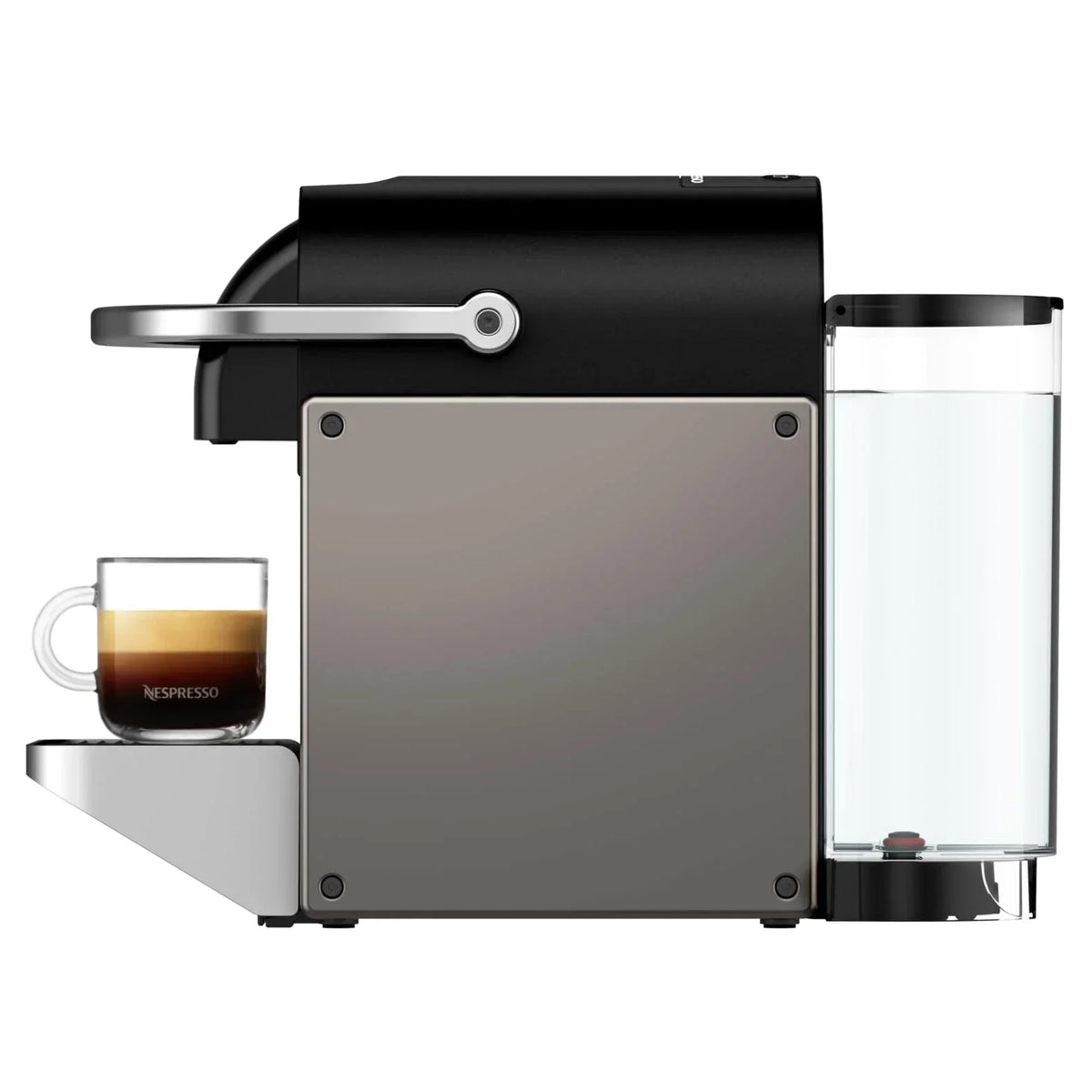 2025 Krups Nespresso Pixie Redesign Kapselmaschine | Espresso und Lungo | Industrieller Stil | Geringer Energieverbrauch | Automatische Abschaltung | Verstellbares Abtropfgitter | Recycelbare Kapseln | Modell XN306T