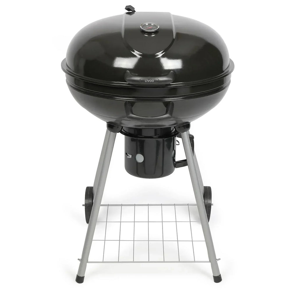 Livoo Holzkohlegrill 55cm Schwarz - Doc270