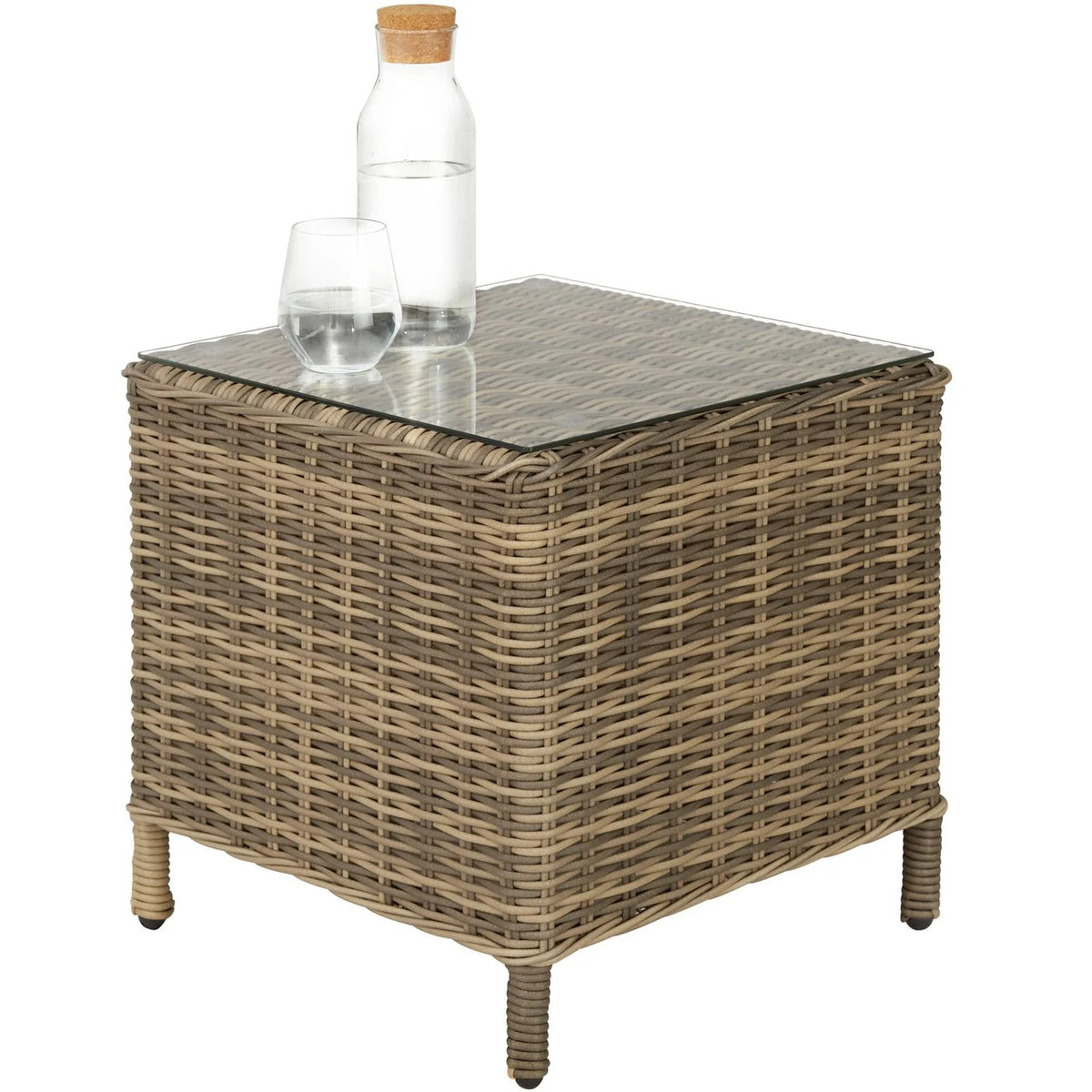 Rattan-Set Benissa – Natur