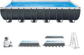 INTEX 55221 – Rectangular Ultra XTR Frame Raised Pool 732 x 366 x 132 cm + Filter