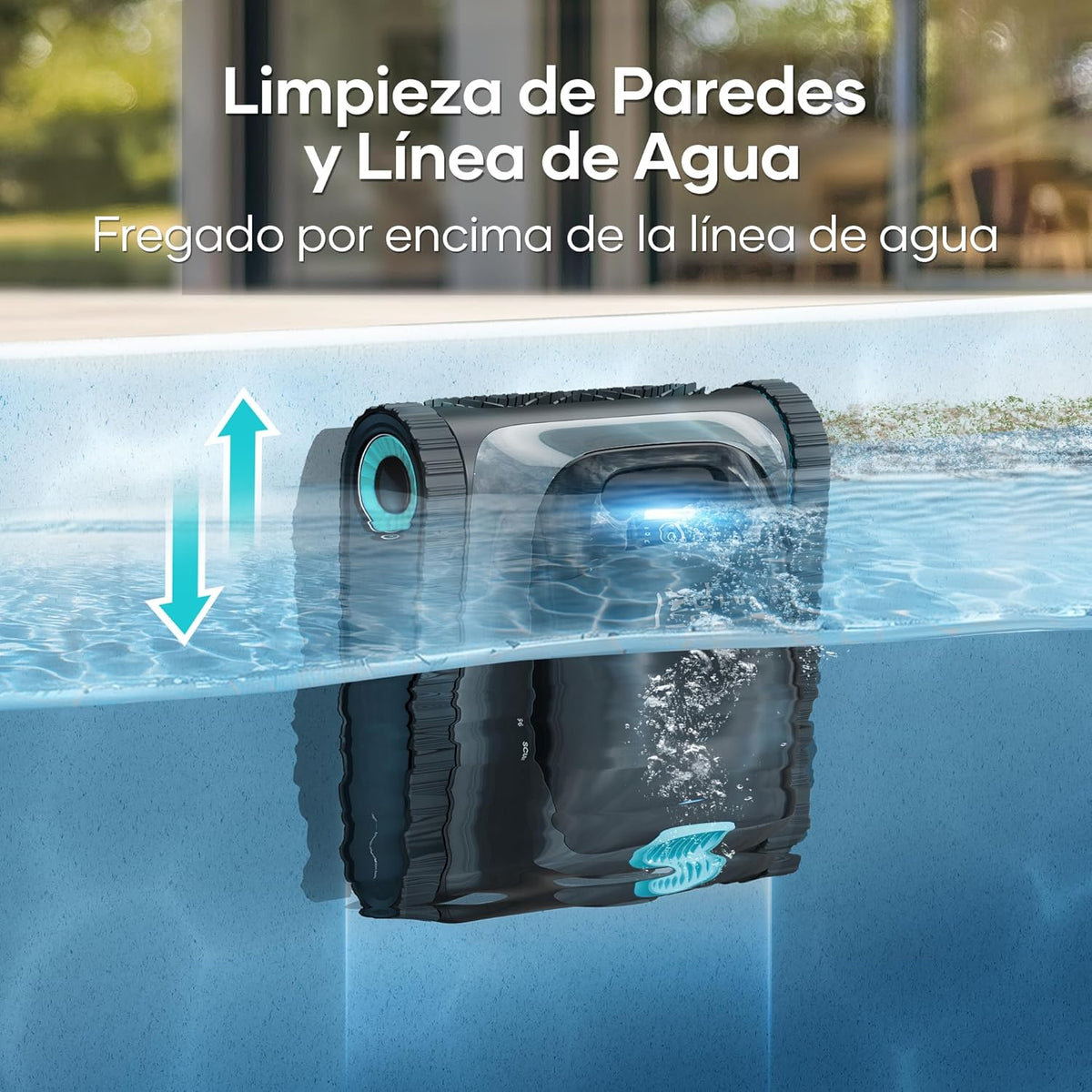 AIPER Scuba S1 2025 Roboter Poolreiniger für Boden und Wände, Poolsauger mit verbessertem 180 Min. Akku, Ultrafeine Filtration + App & OTA, für Pools bis 150 m²