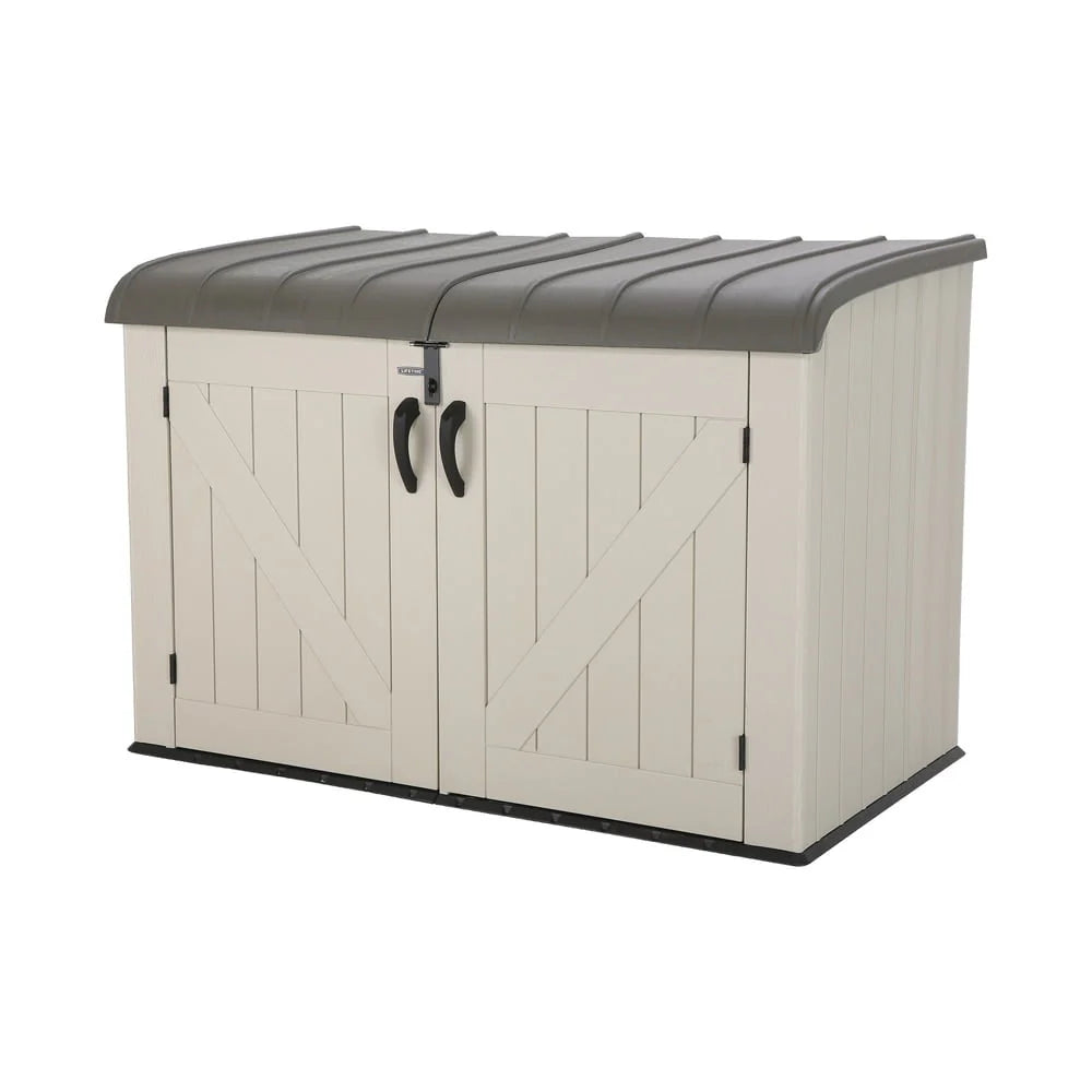Cobertizo de Almacenamiento Horizontal Lifetime – 75 pies³ (Modelo 60170)
