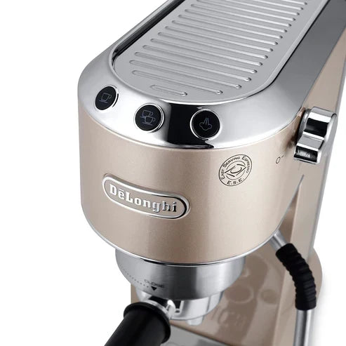 De'Longhi Dedica Arte EC885 - Kompakte Espressomaschine mit professioneller Milchschaumdüse und 15 bar Pumpendruck