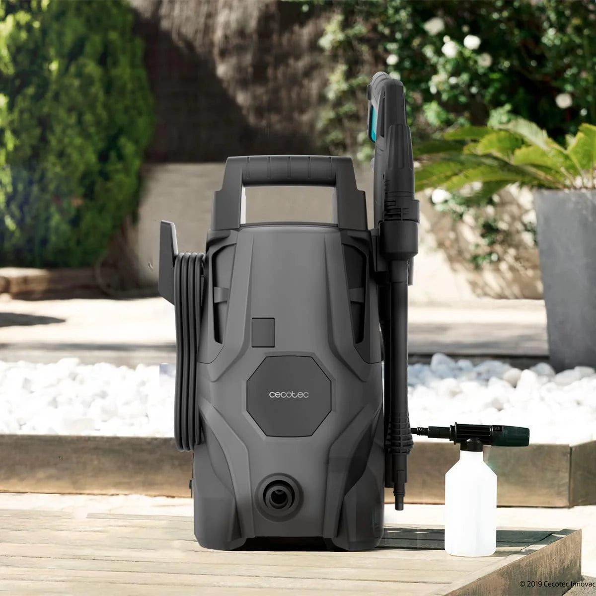 Cecotec HydroBoost 2400 AdvanceClean High Pressure Washer. 2400W, Home, Garden or Car, Flow Rate of 480l/h, 180 Pressure Bars, Aluminium Pump, Action Radius 14 m