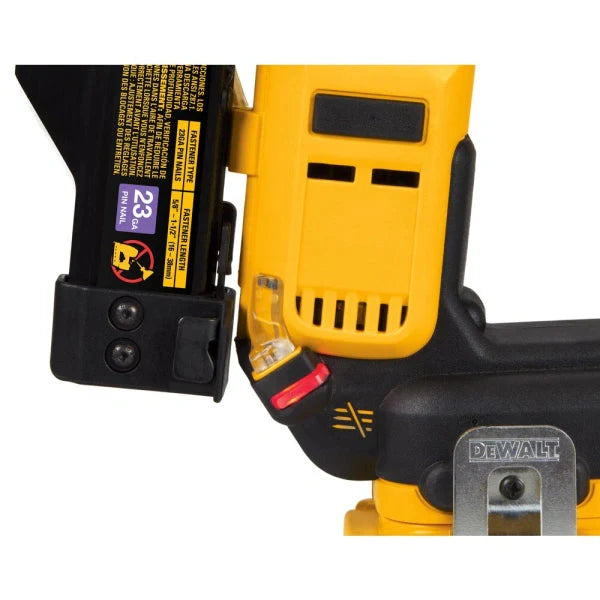 2025 Clavadora sin cable DeWalt ATOMIC 20V MAX Brushless – Kit 23 Ga, para clavos de 16 a 38 mm