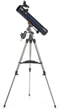 Celestron 31051 AstroMaster 130EQ, Newton-Reflektor-Teleskop mit Motorantrieb, Dunkelblau