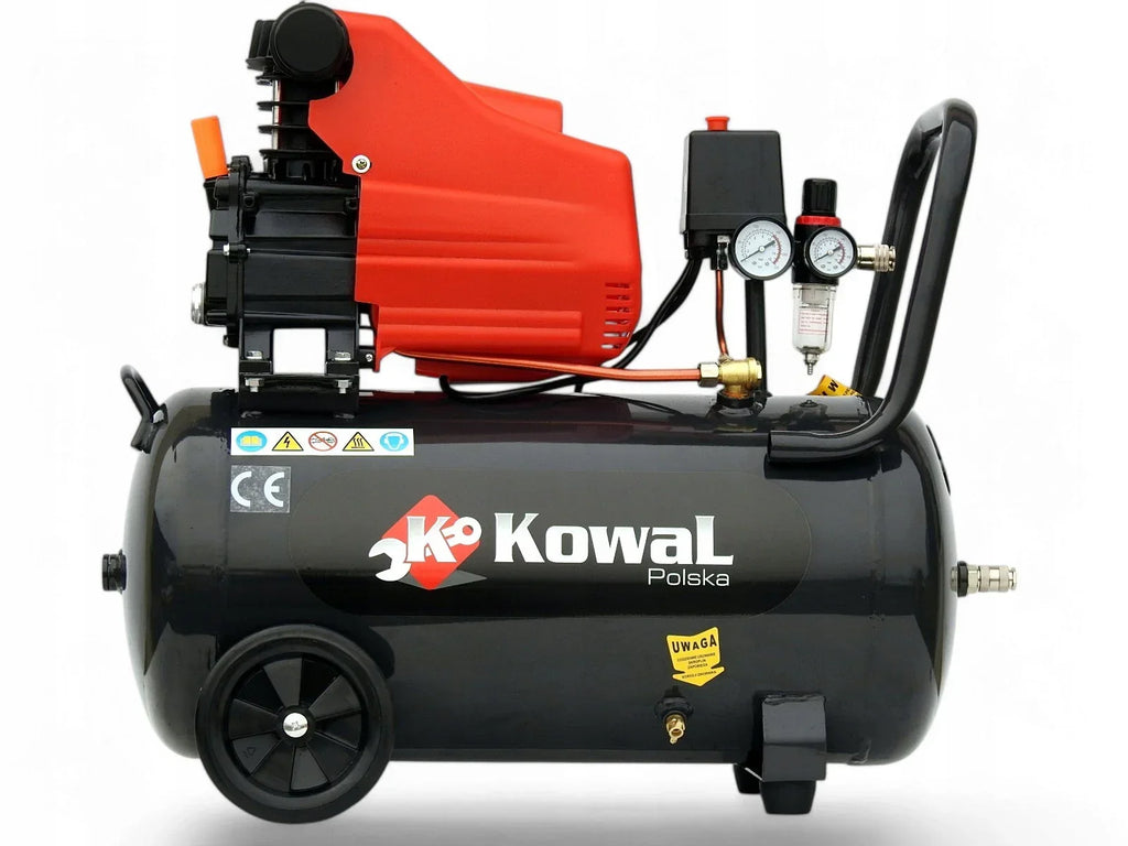 PROFESSIONELLER 12Bar 50L Öl-Kolbenkompressor Luftpumpe