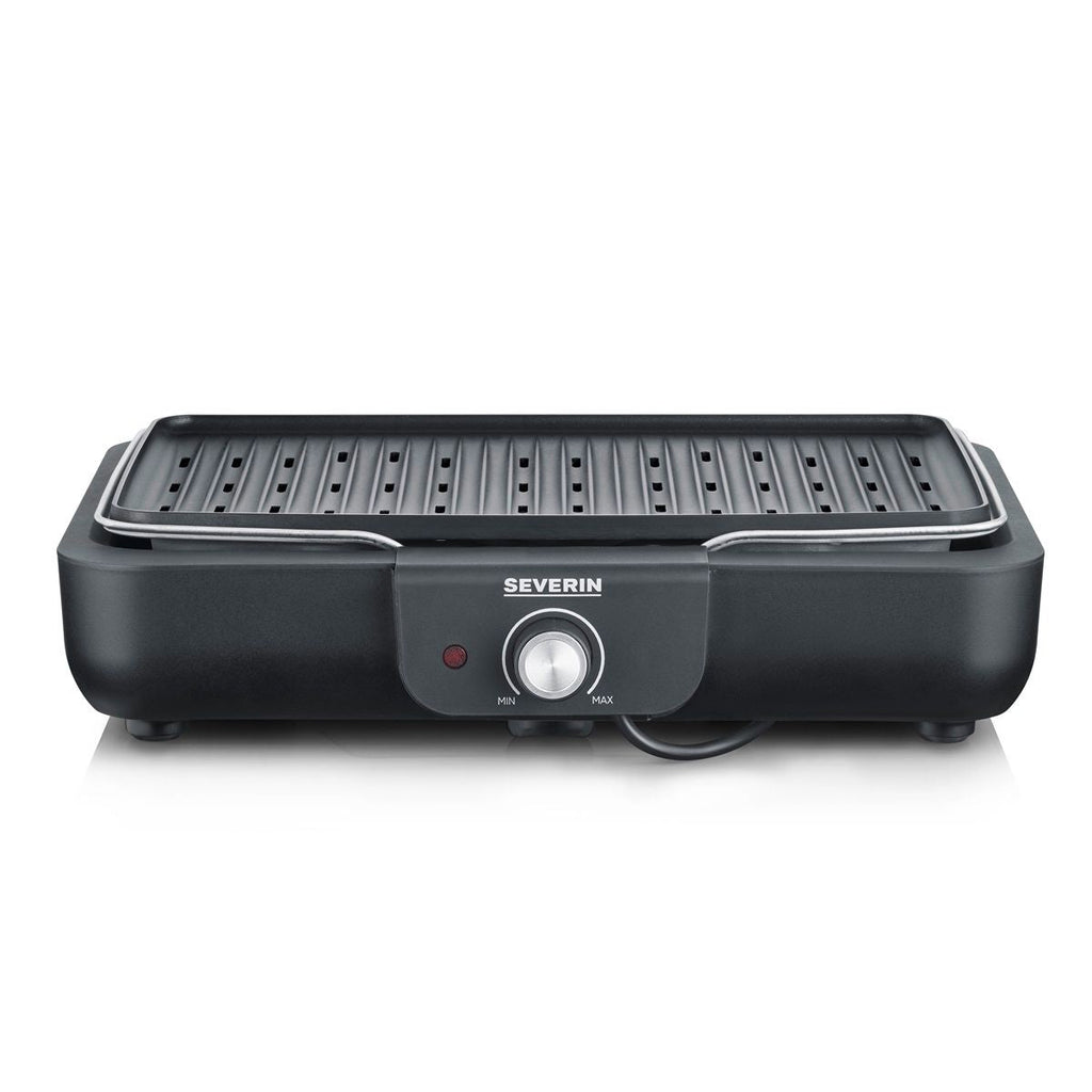 Severin Tischgrill PG 8556 mit Grillplatte - 2300 W, Schwarz